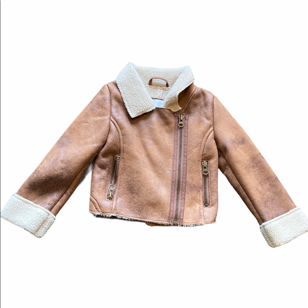 Bass10 size 2 brown bomber jacket